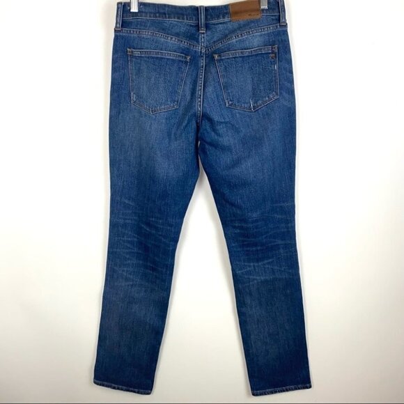 Madewell The Slim Boyjean in Brinville Wash: Rip and Repair Edition - Picture 2 of 10